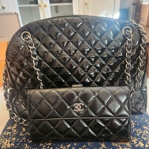 CHANEL Mademoiselle W/silver hardware